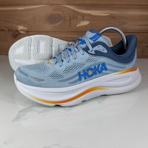 Hoka One One Bondi 9 Running Shoes Drizzle Downpoure 1162011 Mens Size 9.5D
